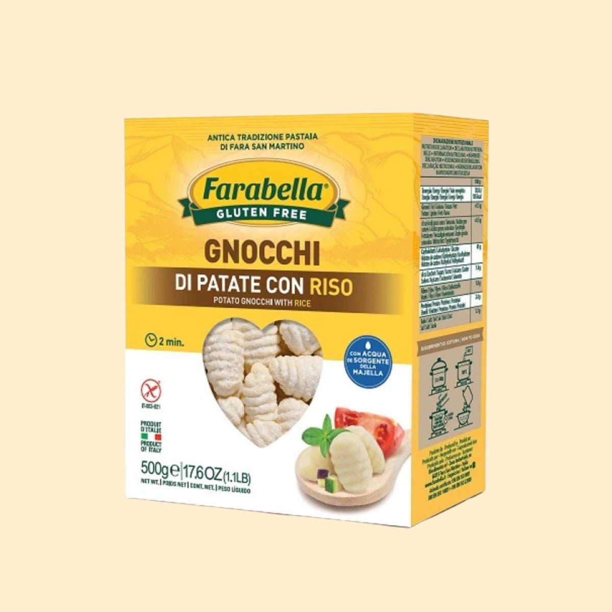 Farabella Di Patate con Riso