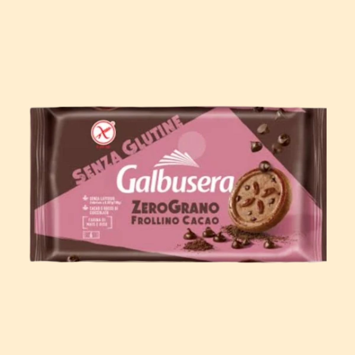 Galbusera Zerograno Frollino Cacao