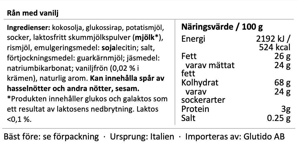 Rån med vaniljfyllning